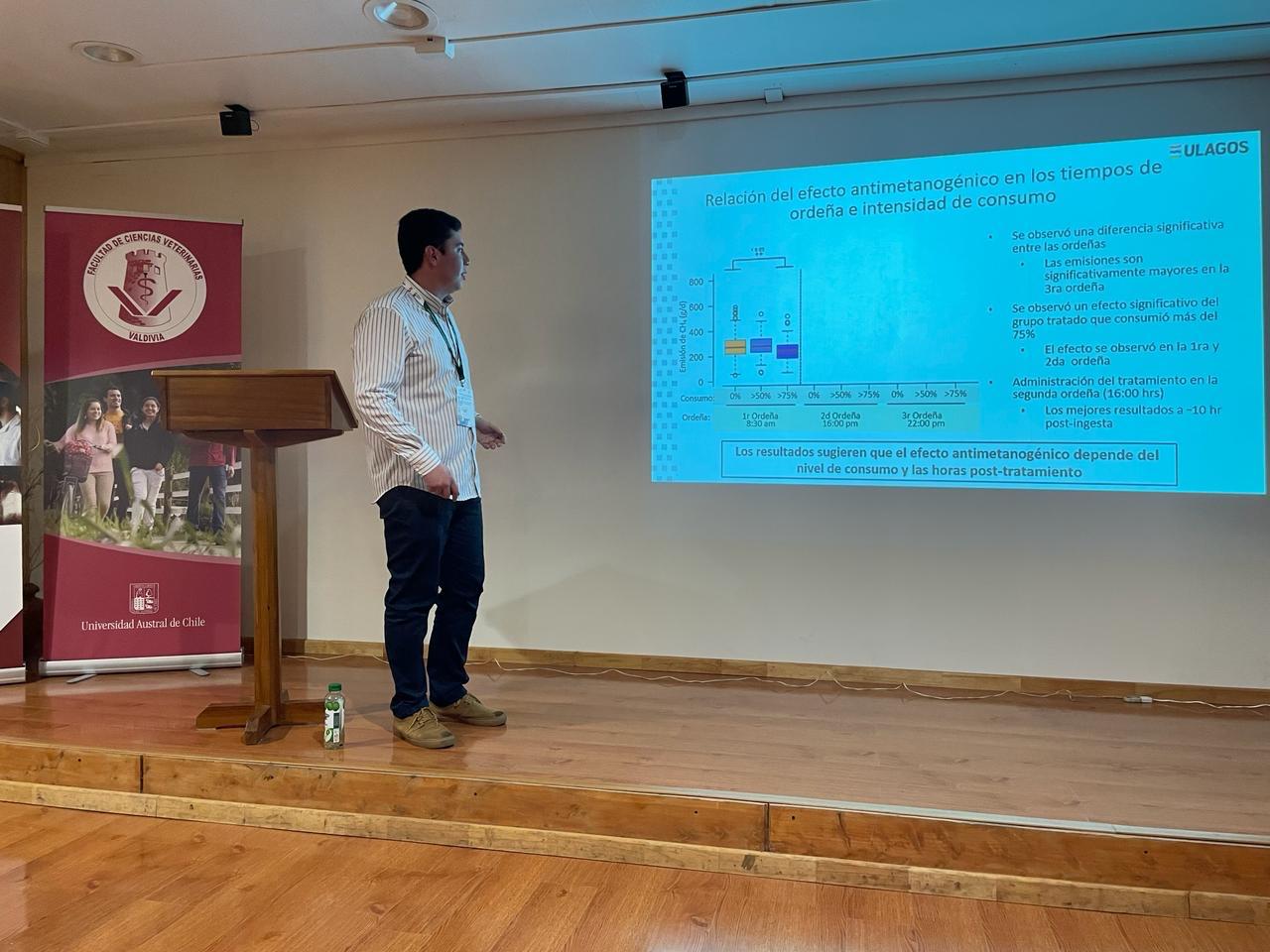 Destacada participación de estudiante de agronomía con presentación oral en congreso nacional SOCHIPA 2023